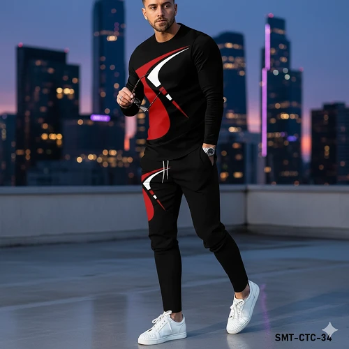 Full Sleeve Tshirt and Trouser Set